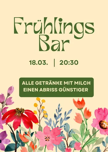 Frühlingsbar