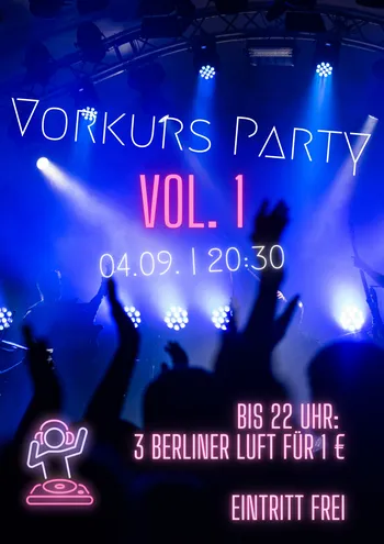 Vorkurs Party No 1